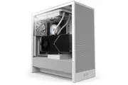 NZXT H5 Flow 2024 ATX Mid Tower Tempered Glass Case - White [CC-H52FW-01]