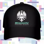 Bianchi Passione Celeste Logo Printed Hat Baseball Cap Size S/M & L/XL