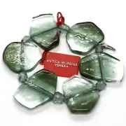 Bracelet ANTICA MURRINA VENEZIA, Murano Glass, Chip Large Gray Green