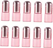WRITWAA 10pcs Glass Roller Bottles Refillable Perfume Containers with Roller Balls for Essential Oils Portable and Compact for Travel Daily Use