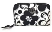 Vera Bradley Turnlock Wallet - Night & Day - Black Interior - NWT - $54.00 MSRP!