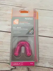 New! Shock Doctor Gel Max Convertible Mouthguard - Pink - FACTORY SEALED!