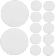 DECORNIJIA 12PCS Acrylic Light Diffuser Sheet for LED Shade Pendants Versatile Lighting for Home Office Commercial Use Lightweight Portable