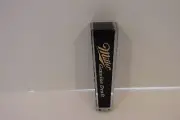 MILLER DRAFT OLD FILTERED MGD BEER TAP HANDLE SHORT ACRYLIC LUCITE NEW