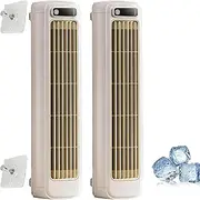 Sherum Cooling Ace Portable Air Conditioner - Ultra-Quiet 3-Speed, Compact & Energy-Efficient Cooling for Bedroom, Office, Outdoor | Space-Saving Design for Home, Travel, Desk Use (Beige+Beige)