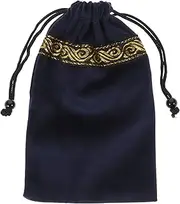 [DINHEAROM] Tarot Cards Drawstring Pouch Elegant Storage Bag for Tarot Supplies Jewelry More Durable Decorative Organizer for Items Present for Tarot Enthusiasts