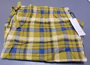NWT Goodfellows Mens XXL Cotton Flannel Green Plaid Lounge PJ Pants
