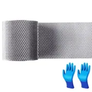 5 Inch Gutter Guard Screen Mesh Roll Leaf Filter Gutter Protection, 50Ft