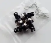 1/10 RC car magnetic body shell mount x4 alloy black