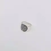 Oro de Monte Aztec Silver Ring