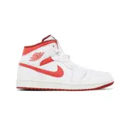 Air Jordan 1 Mid SE Dune Red Men's FJ3458-160 White/Lobster/Sail SZ 5-15