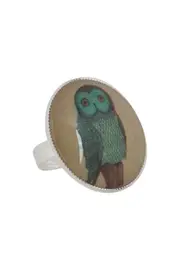 Nina Owl Ring--NES-SRNINA