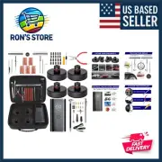 Compact 4PCS Jack Pads & Tire Repair Tool Kit for Tesla: Inflate, Repair, Assist