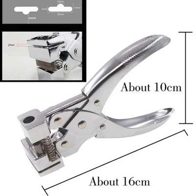 Hand Punch T-Shape Hole Puncher Paperboard Zinc Alloy 2mm 300*100*60mm