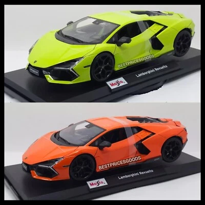 Maisto 1:18 Scale Lamborghini Revuelto Set of 2 Diecast Model Car