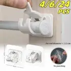 No Drilling Curtain Hangers Self Adhesive Hooks New Brackets Curtain Rod