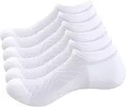 [YUEDGE] No Show Socks Cooling Anti Odor Low Cut Bamboo Socks Lightweight Invisible Socks For Women Pack, 6 Pairs