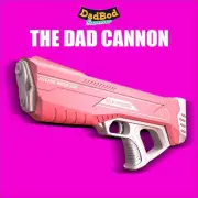DadBod Summer Water Guns Ultra Strong Water Blasters Pink-THE DAD CANNON