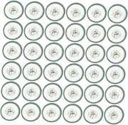 TOVINANNA Portable Cucumber Eye Pads 100pcs Non-woven Eye Mask Paper for Home Use