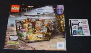 76200 INSTRUCTION BOOKLET & ORIGINAL STICKERS ONLY For Set # 76200 ~ Lego Marvel