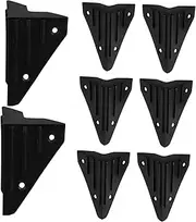 Abaodam Furniture Corner Protectors for Speakers 8 Pack of Right Angle Plastic Guards Secure Fit Decorative Speaker Protection