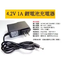 在飛比找蝦皮購物優惠-魔手精品 4.2v 1000mah 足 1A 3.7V 鋰電