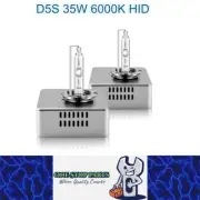 Pair 12v 35w D5S 6000K HID Globes with Ballast attached 6000k Colour D5S HID 2pc