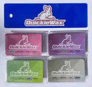 Quickiewax complete set of waxes for Ski and Snowboard FREE standard shipping