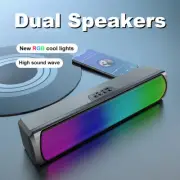 Bluetooth Surround Sound Bar Speaker System Wireless Subwoofer TV Theater Home