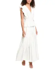 Stella + Lorenzo Smocked Maxi Dress