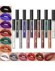 11pcs/Set Lip Gloss Matte Velvet Liquid Lipstick Long Lasting Waterproof Makeup.