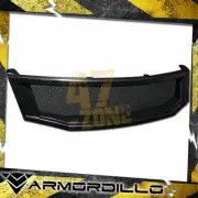 For 2008-2010 Honda Accord ABS Shell/Metal Mesh Replacement Mesh Grille Black