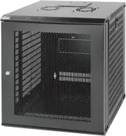 12U Wall Mount Network Cabinet, Data Server Rack Enclosure with Lockable Mesh Do