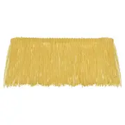 10 Yards 4 Inch Chainette Fringe Trim Tassel Sewing Trim for Clothes, Gold