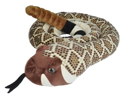 NEW PLUSH SOFT 21691 Wild Republic Cuddlekins Jumbo Western Diamondback Snake
