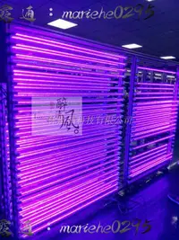 在飛比找露天拍賣優惠-20W紫外線快速固化UV燈管395NM UV固化燈黑光燈 舞