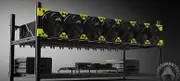 TribalSensation Air Bitcoin Ethereum Miner Mining Rig Rack Case Computer Tower bundle1
