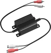 RCA Ground Loop Isolator, Amplifier Noise Filter for Car Audio/Home Stereo Syste