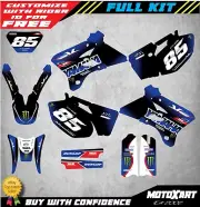 Full Custom Graphi Kit FURY STYLE Yamaha WRF 250 2003 2004 model decals stickers