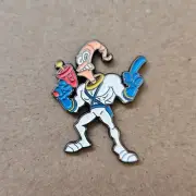EARTHWORM JIM Enamel Pin - Video Games - Nintendo - Sega - Retro
