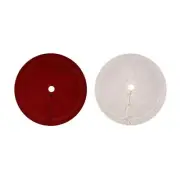 2x Christmas Tree Skirts Xmas Tree Mats Festival Layout