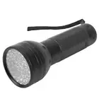 UV Flashlight 51pcs Light Chips LED Black Light Torch For Pet Urine Fluoresc GEV