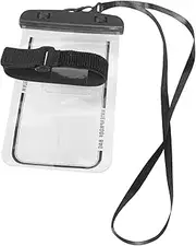 Generic 1 Set Phone Pouch with Lanyard Mobile Phone Holder for Beach Swimming Diving and Water Activities Strong Seal Clip for