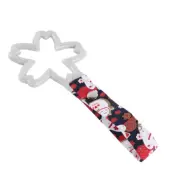 Car Accs JDM Flower Sakura TSURIKAWA White Ring Black Cats Nylon Handle Strap