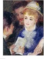 Reading The Role Poster Print by Pierre-Auguste Renoir (24 x 36)
