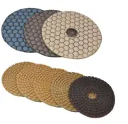 DTA DiamondHead Single 4" Diamond Stone Wet/Dry Polishing Pad ALL Grits