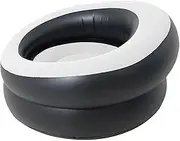 Inflatable Flocked Seat Sofa - Inflatable Lounger Seat | Inflatable Chairs | Inflatable Sofa Seat Folding Lazy Sofa | Indoor Inflatable Couch Sofa, Blow Up Air Couches for Camping, Fishing, Beach