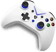 ariv hommey Wireless Controller for Xbox One, Controller Remote Gamepad Compatible with Xbox X/S,Xbox series X/S,PC,with Dual Motors,Turbo Burst function,2.4G wireless joystick White and Blue