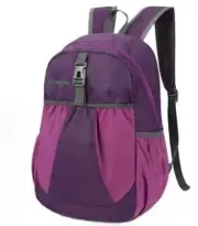 Travel lightweight foldable backpack hiking backpack splash proof Purple