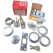 Kwikset 680 26D Deadbolt 480 Serious Standard Cylinder Deadlock Silver
